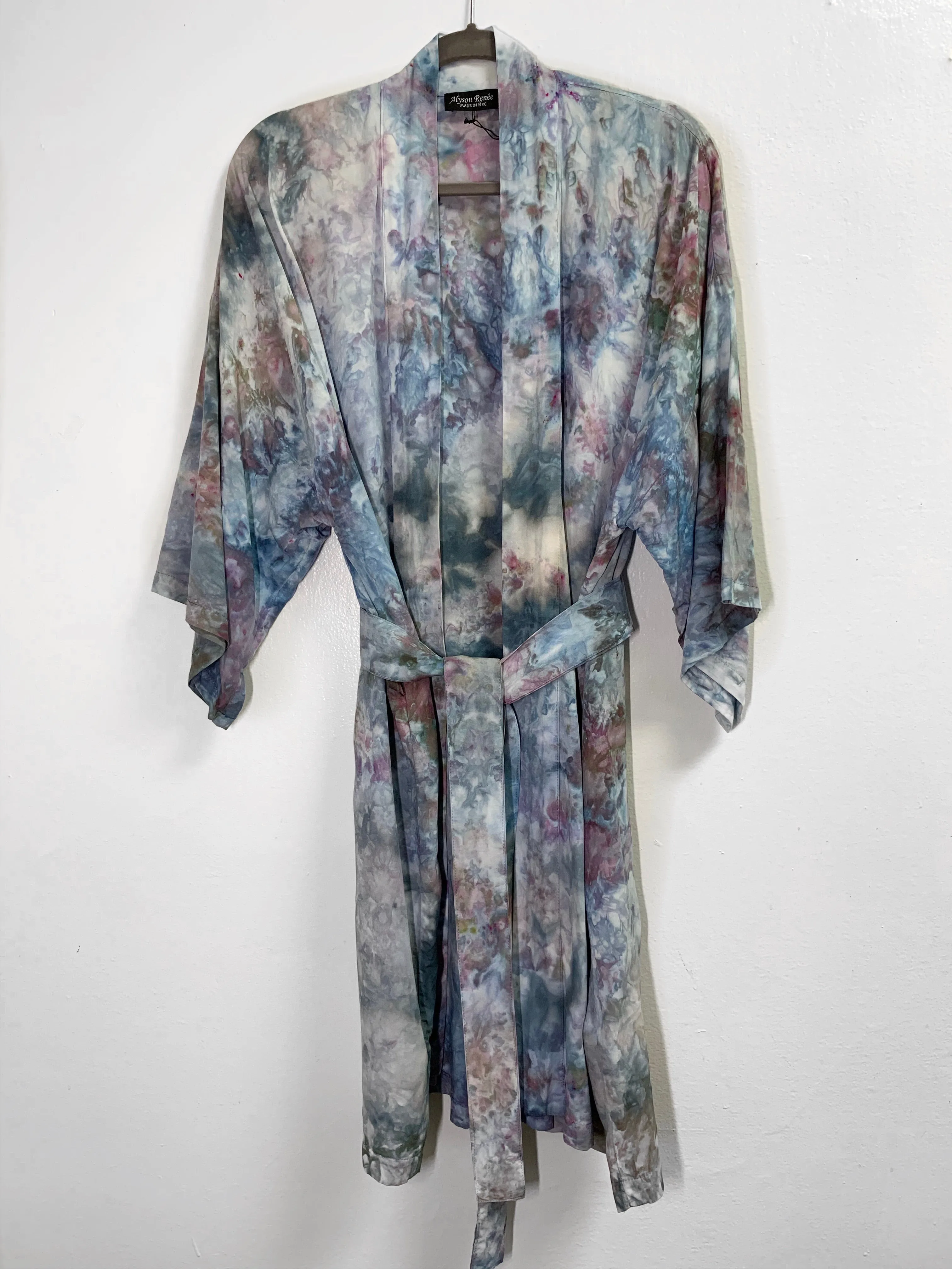 Mystical forest kimono robe