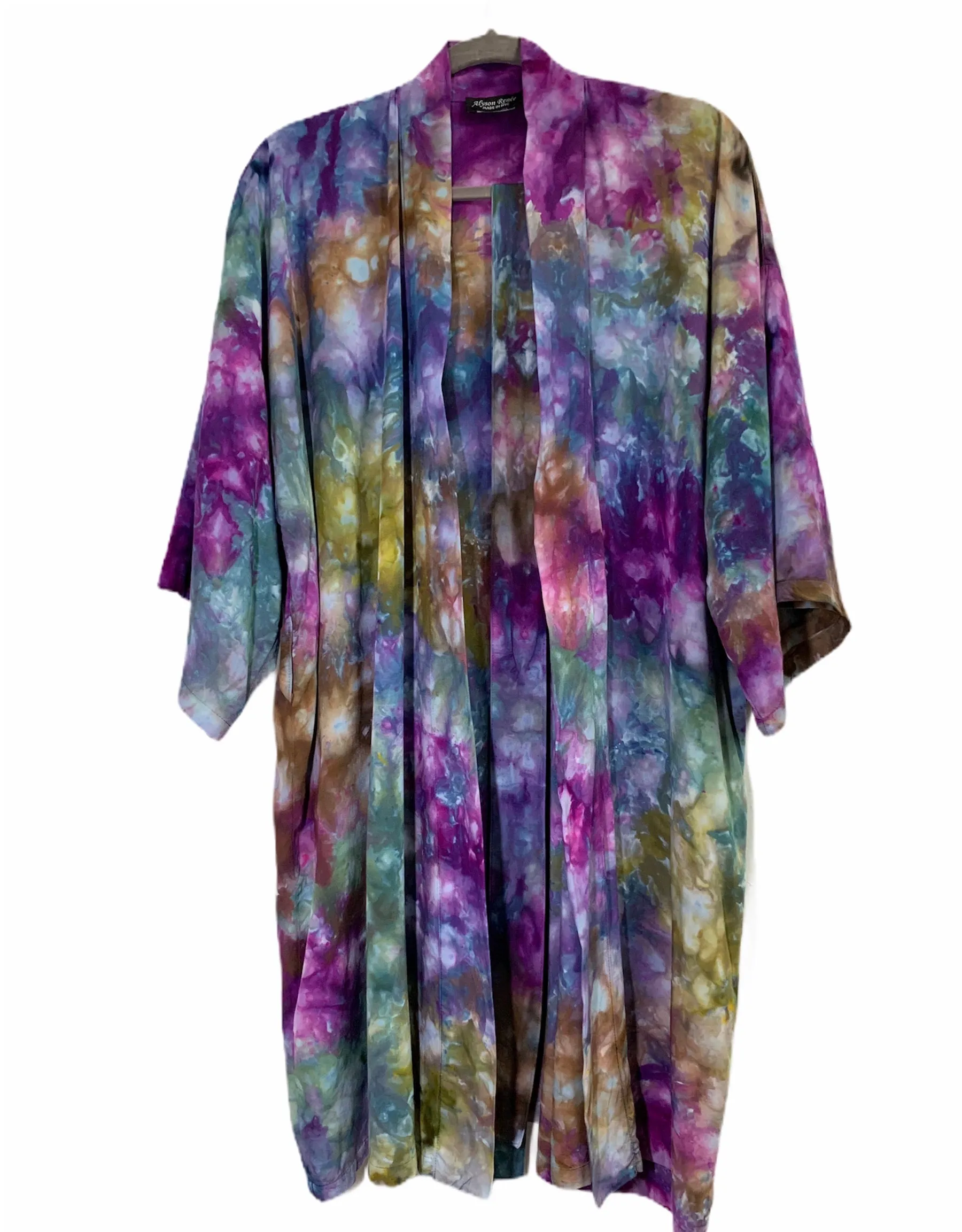 Mystical forest kimono robe