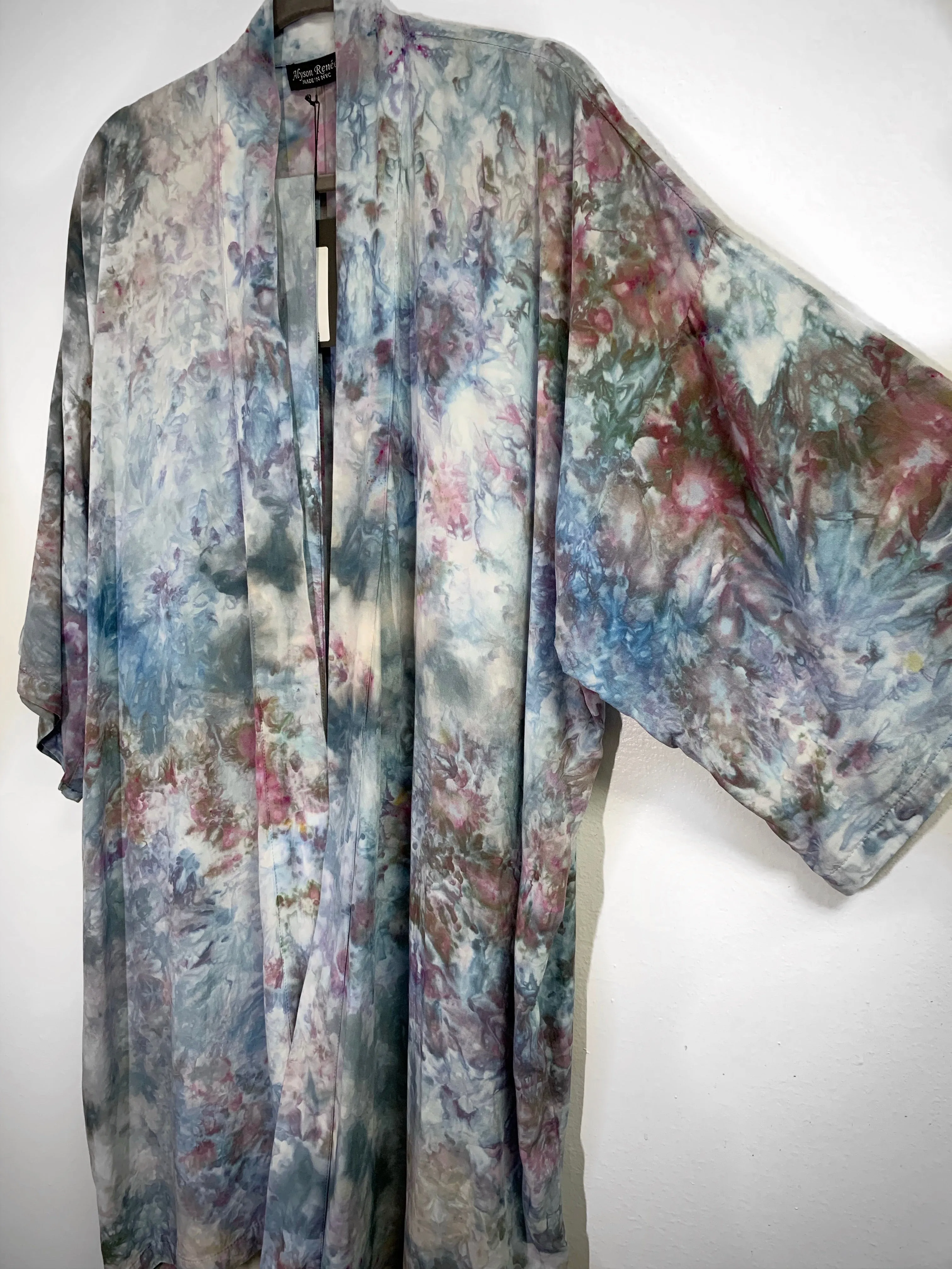 Mystical forest kimono robe