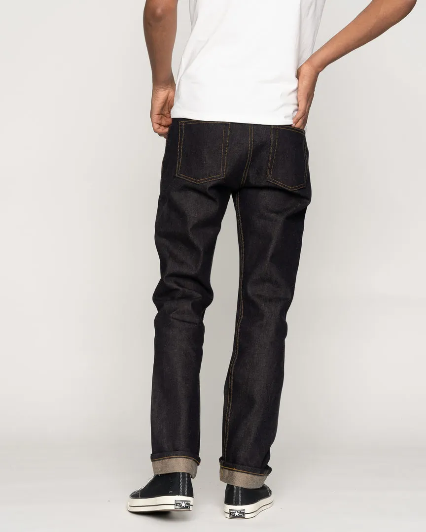 Naked & Famous Denim Weird Guy Regular Tapered Mens Jeans - All Natural Foxfibre Selvedge