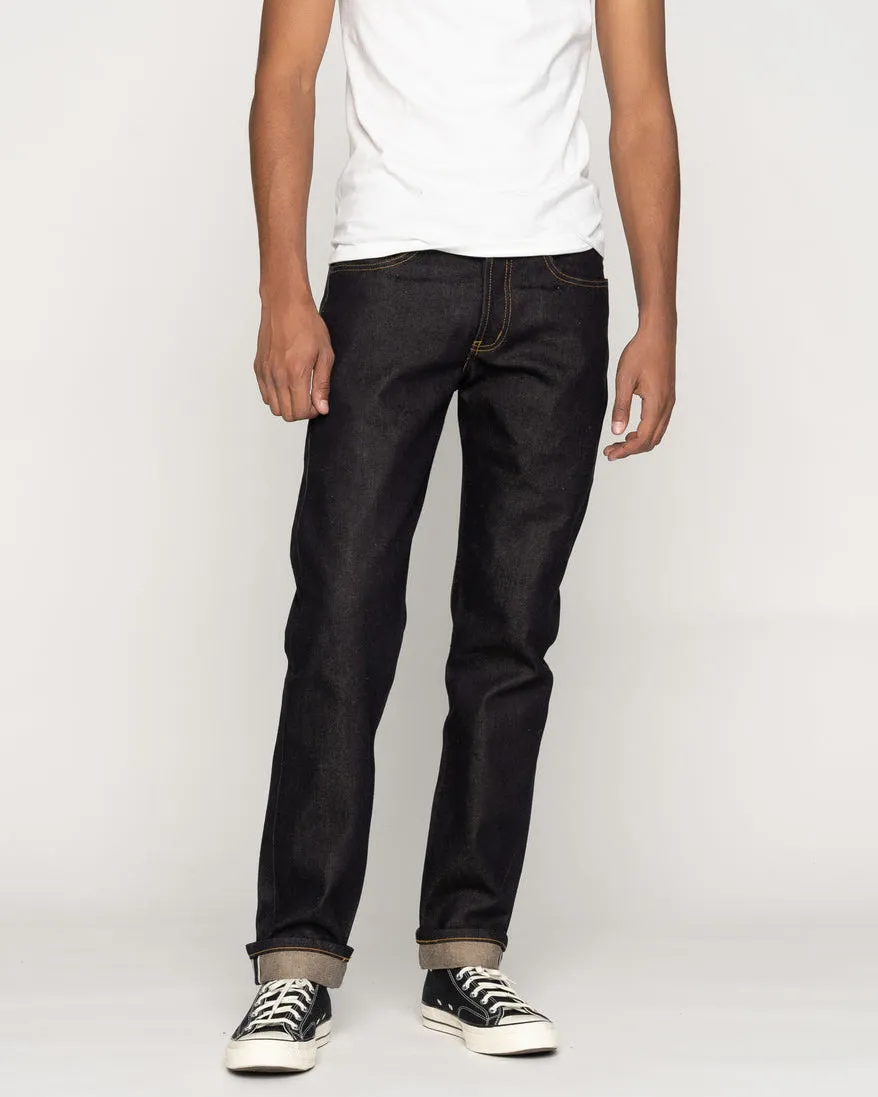 Naked & Famous Denim Weird Guy Regular Tapered Mens Jeans - All Natural Foxfibre Selvedge