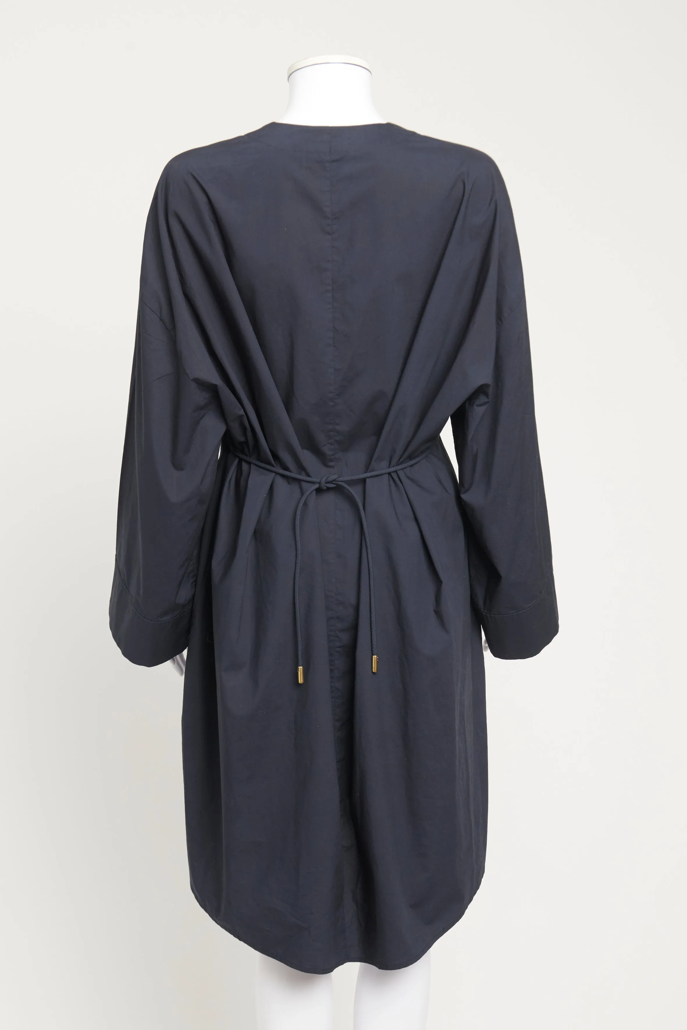 Navy Blue Preowned Tunic Dress
