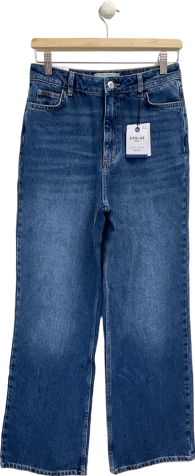 New Look Blue Adalae Wide Leg Jeans UK 8