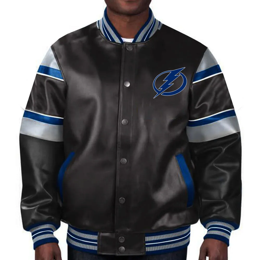 NHL Tampa Bay Lightning Leather Jacket
