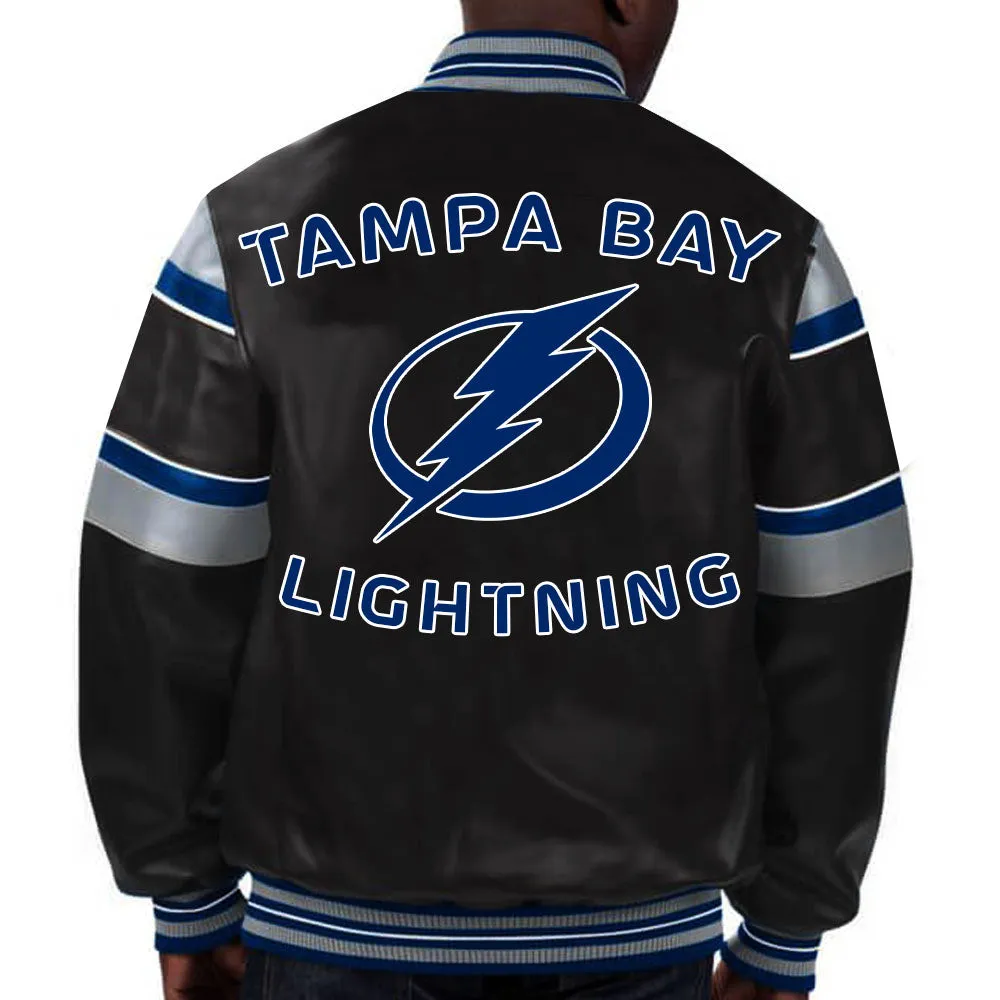 NHL Tampa Bay Lightning Leather Jacket