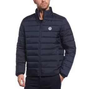 Original Penguin Water Resistant Lightweight Slim Fit Puffer Jacket - Dark Sapphire