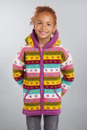 Otavalo Kid's Sweater Coat Lumi
