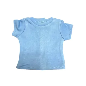 Pastel Blue T-Shirt for 18-inch Dolls