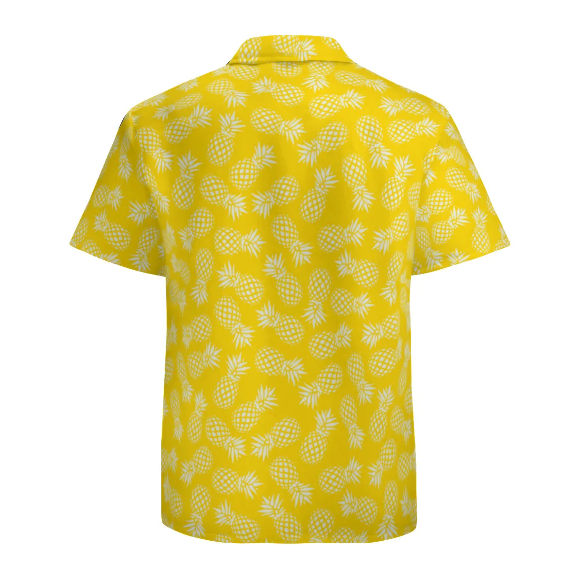Pineapple Shirt Men, Hawaiian Shirt Men, Tropical Shirt Men, Neon Yellow Shirt Men, Pineapple Top men, Spring Summer Top Men, Neon Shirt Men