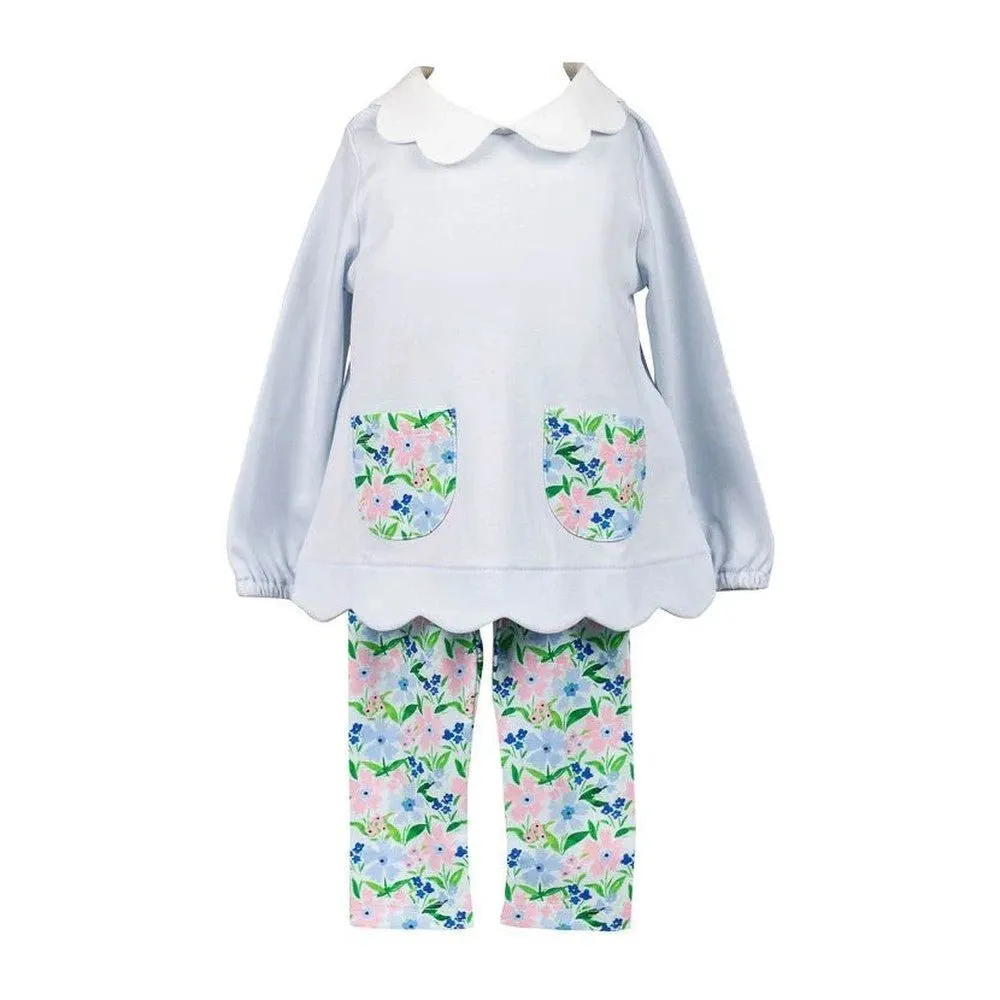 Proper Peony Flanders Poppy Tunic Set