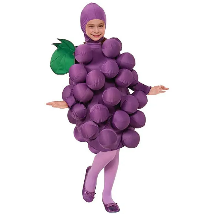 PURPLE GRAPES UNISEX CHILD COSTUME