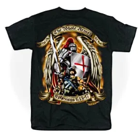 Put On The Whole Armor Of God T-Shirt Ephesians 6:13-17 SALE!