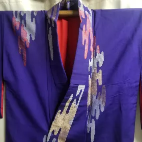 "Fancy Fog" Vintage Kimono