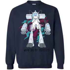 Rick And Morty Snuffles Funny Unisex Crewneck Pullover Sweatshirt