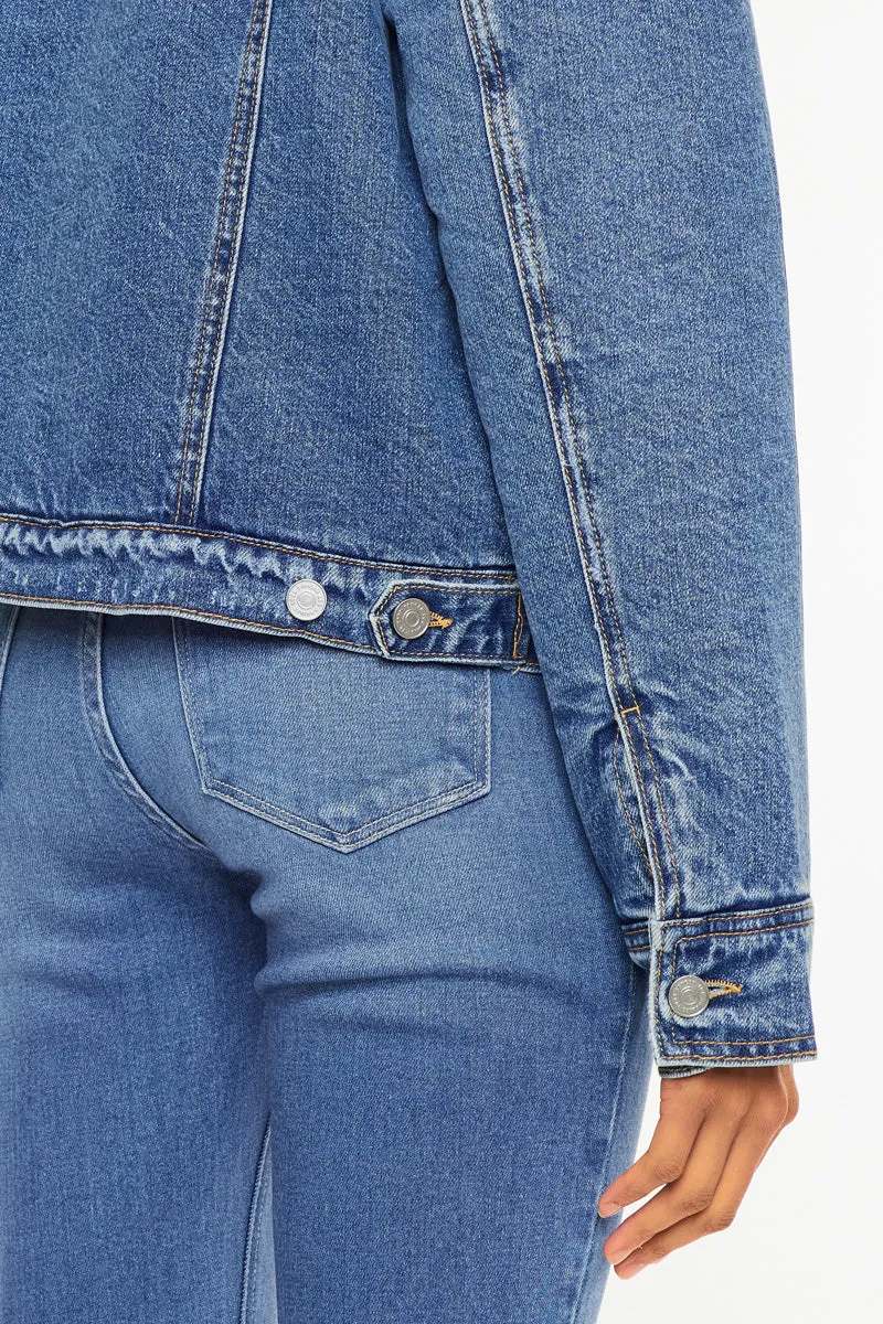 Rosalia  Cropped Sherpa Jacket