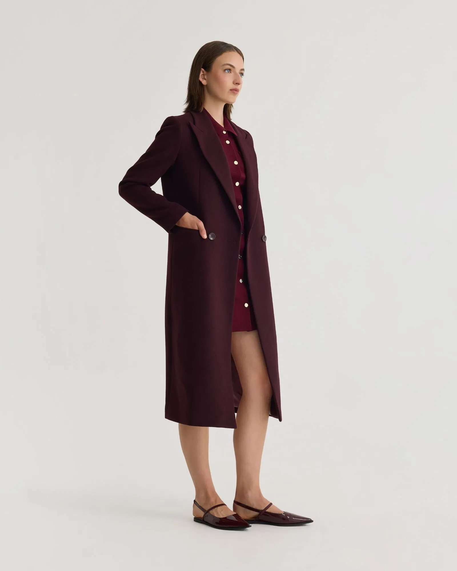 Saskia Wool Coat