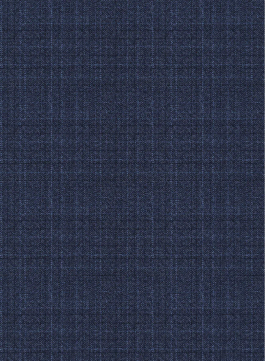 Scabal Bold Blue Wool Jacket