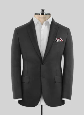 Scabal Cosmopolitan Charcoal Wool Jacket
