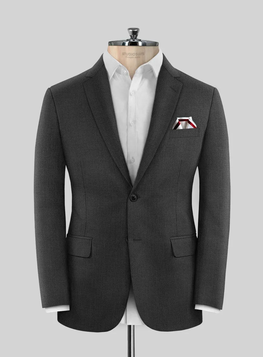 Scabal Cosmopolitan Charcoal Wool Jacket