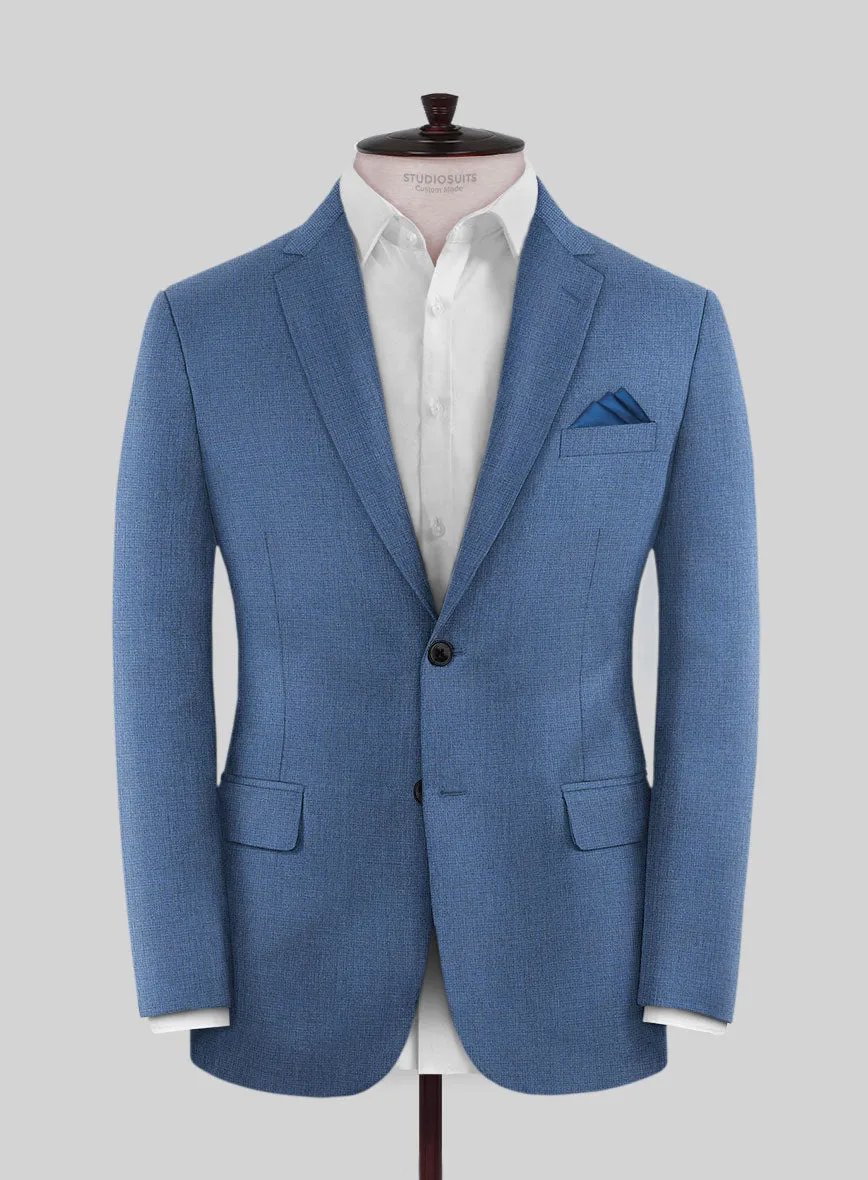 Scabal Cosmopolitan Imperial Blue Wool Jacket