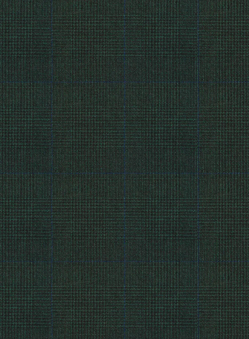 Scabal Cosmopolitan Prince Green Wool Jacket