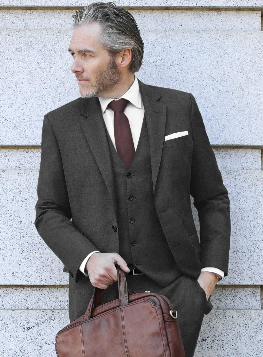Scabal Liche Charcoal Wool Jacket