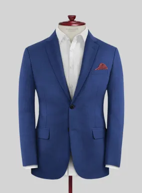 Scabal Londoner Cobalt Blue Wool Jacket