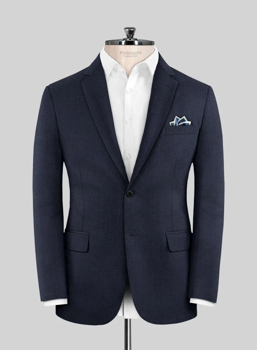 Scabal Londoner Dexi Blue Wool Jacket