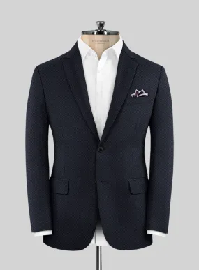 Scabal Londoner Oranti Blue Wool Jacket
