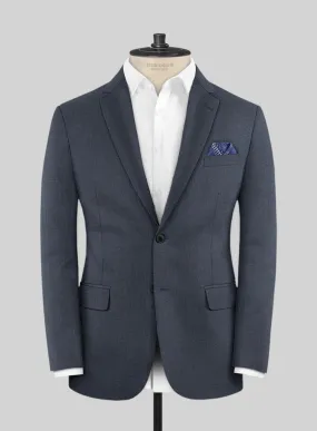 Scabal Londoner Space Blue Wool Jacket