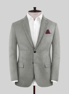 Scabal Londoner Twill Gray Wool Jacket