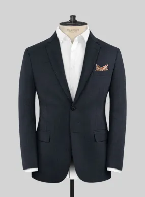 Scabal Londoner Twill Navy Wool Jacket