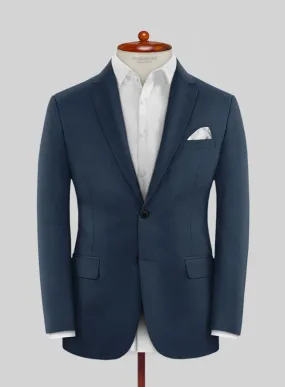 Scabal Potri Prussian Blue Wool Jacket