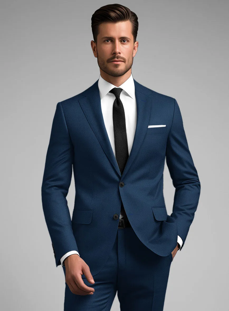 Scabal Prussian Blue Wool Jacket