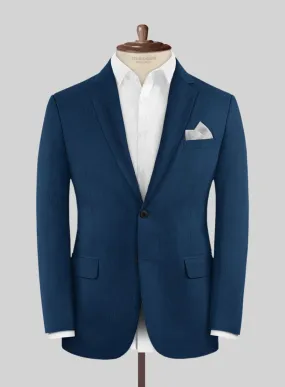 Scabal Prussian Blue Wool Jacket