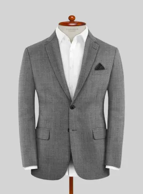Scabal Segudo Twill Gray Wool Jacket