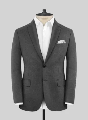 Scabal Tierra Twill Gray Wool Jacket