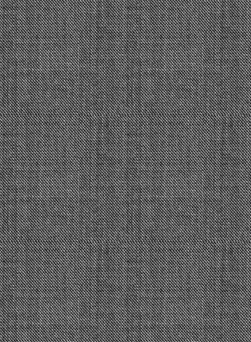 Scabal Tornado Twill Gray Blue Wool Jacket