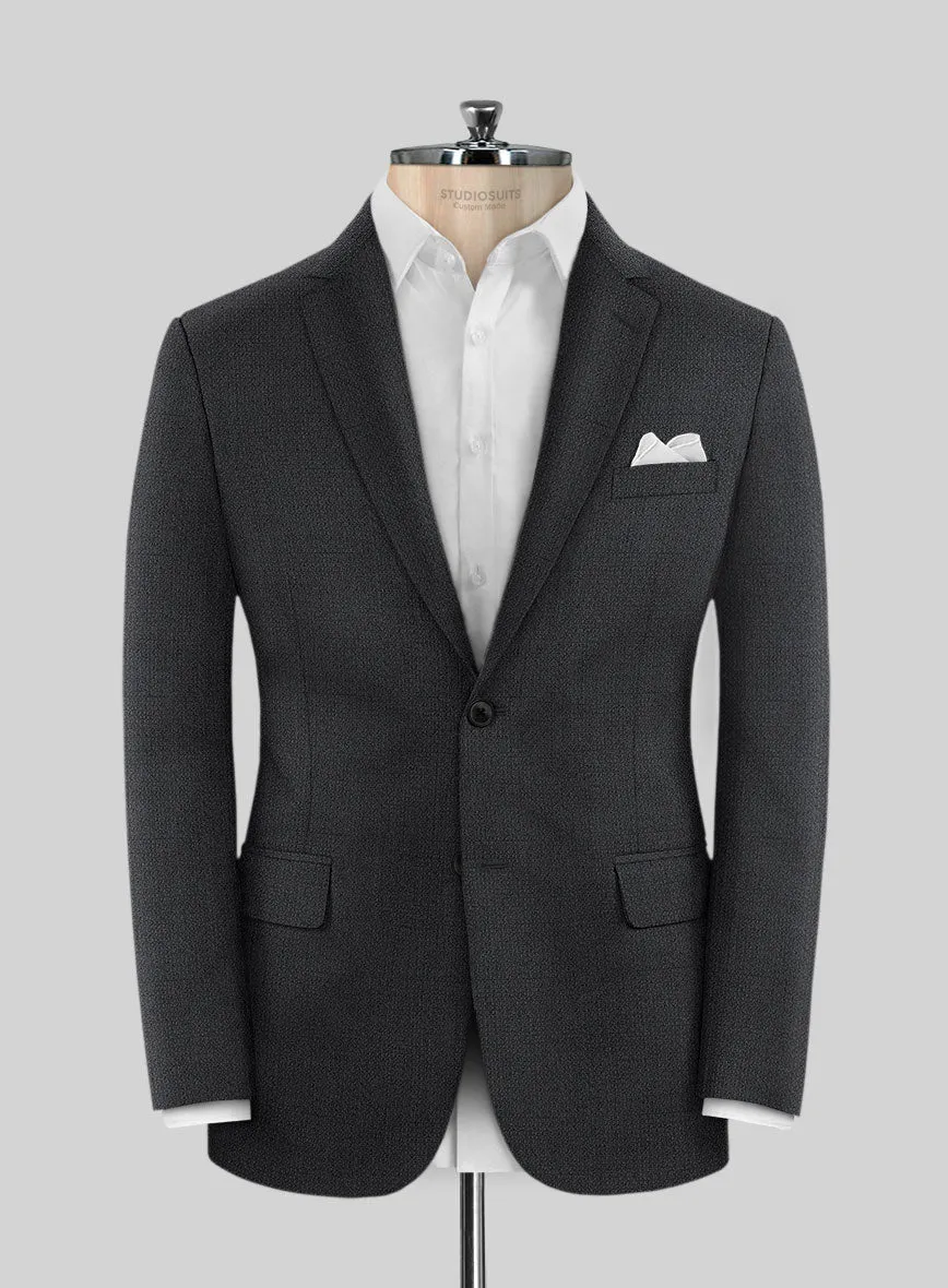 Scabal Tornado Verone Blue Wool Jacket