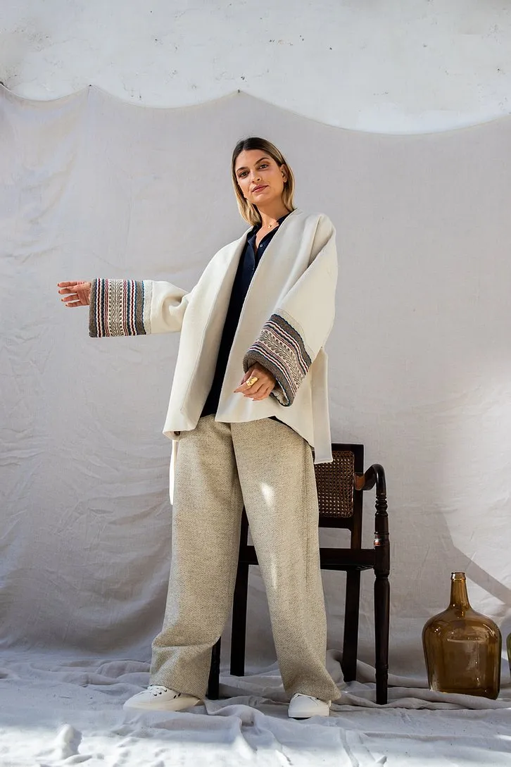 Selenite Wool Coat