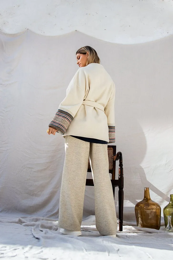 Selenite Wool Coat