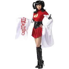 Sexy Geisha Samurai Warrior Costume