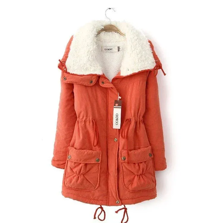Sherpa gevoerde parka met capuchon
