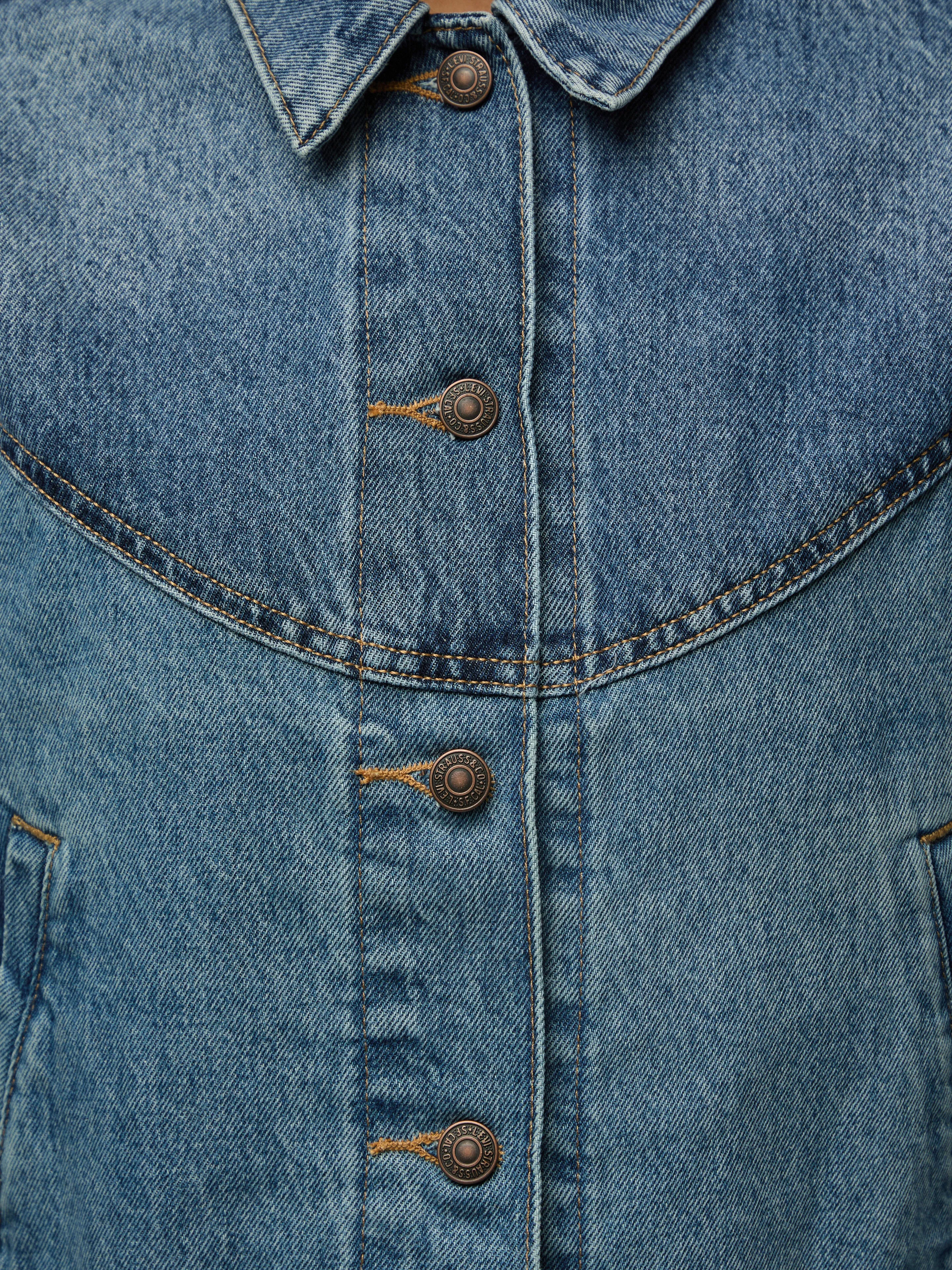 Shrunken 90s Trucker Jacket