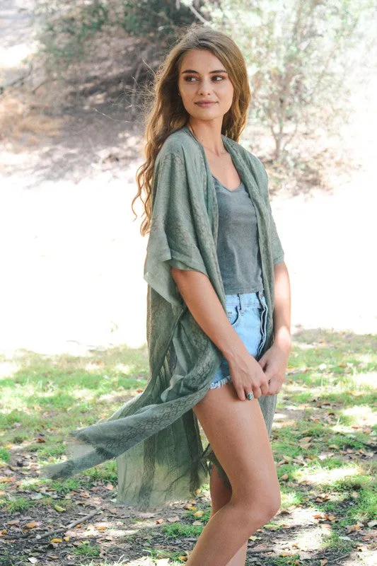 Signature Tribal Kimono