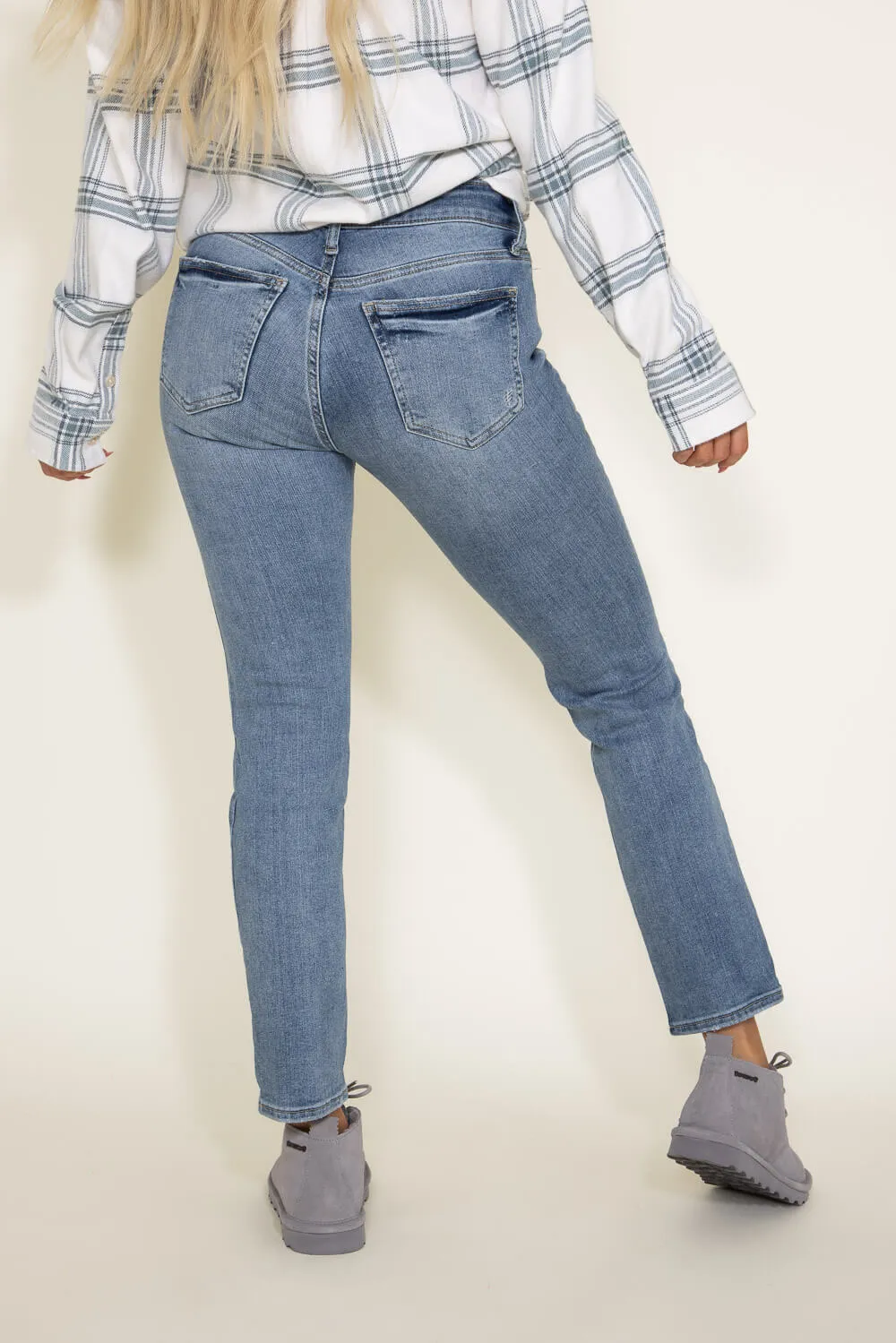 Silver Jeans Suki Mid Straight Leg Jeans for Women | L93413EAE283