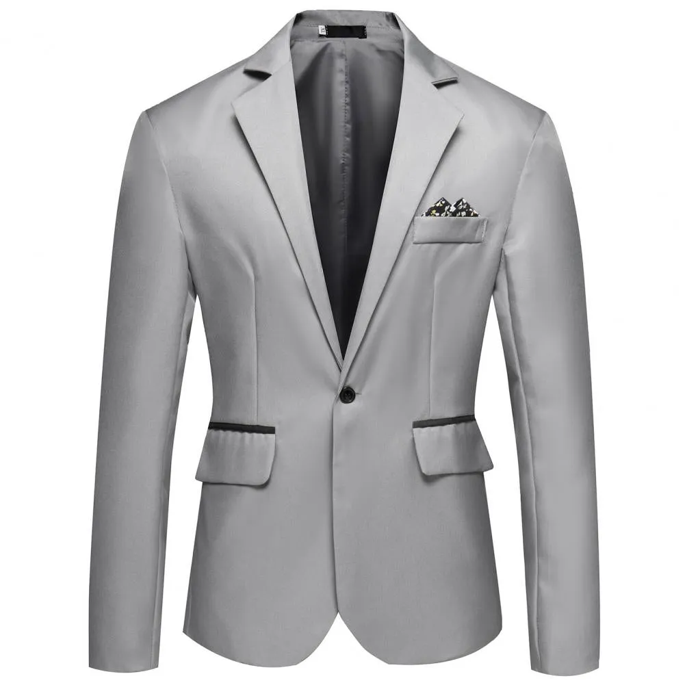Single Button Blazer | Popular Male Apparel and Accessories