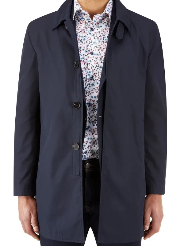 Skopes Hetton Navy Coat