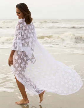 Skye Kimono - White