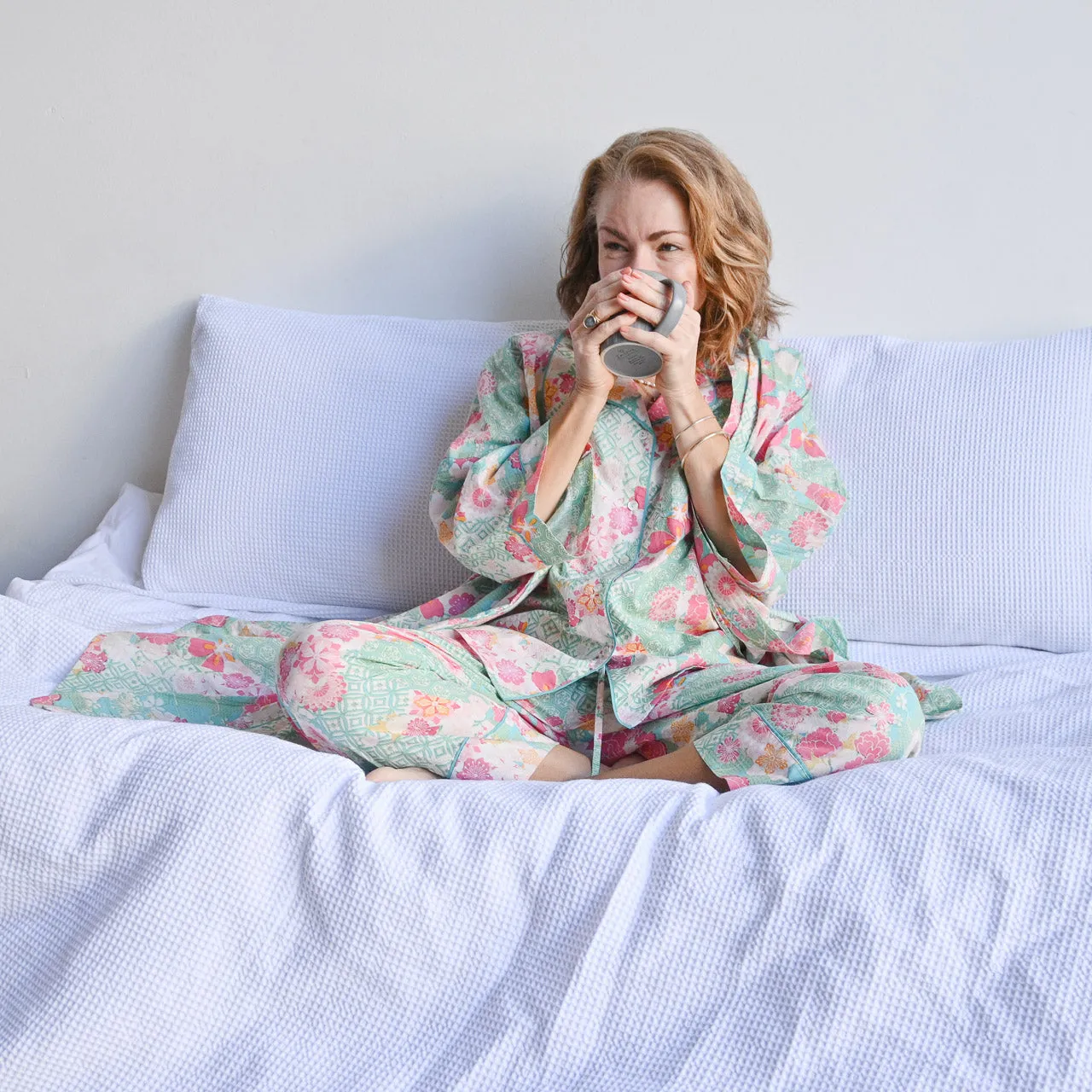 Sleep Time Kimono Gown by Victoria's Dream - Akira - 32260